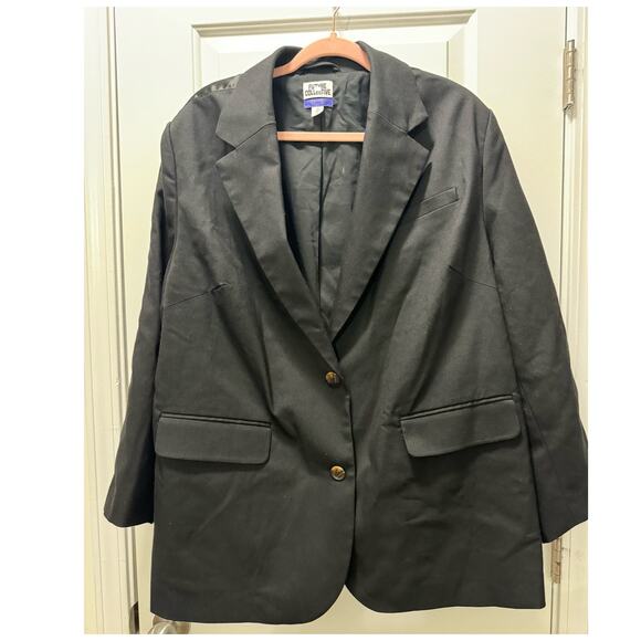 Future Collective Black Blazer Women's Size 1x - Picture 1 of 5